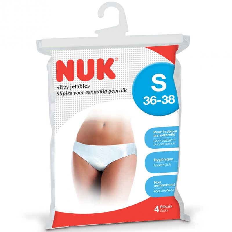 Slip jetable taille XL (lot de 4) NUK