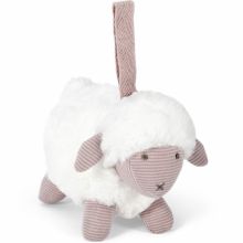 Peluche à suspendre Welcome to the World mouton rose  par Mamas and Papas