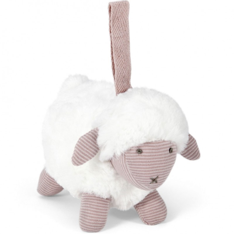 Peluche à suspendre Welcome to the World mouton rose Mamas and Papas