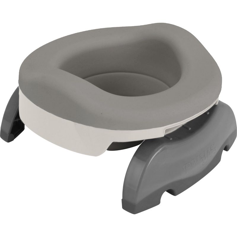 Pot multi-fonctions 3 en 1 gris et blanc Potette
