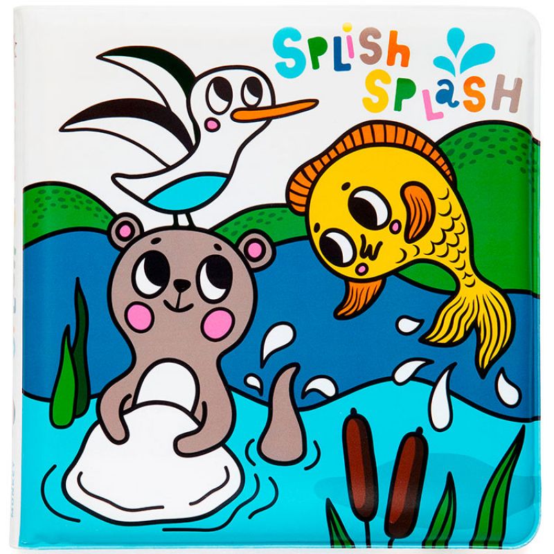 Livre de bain magique mer Splish Splash Petit Monkey