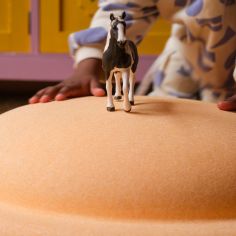 Jeu de motricité Stapelstein Original Grow light orange