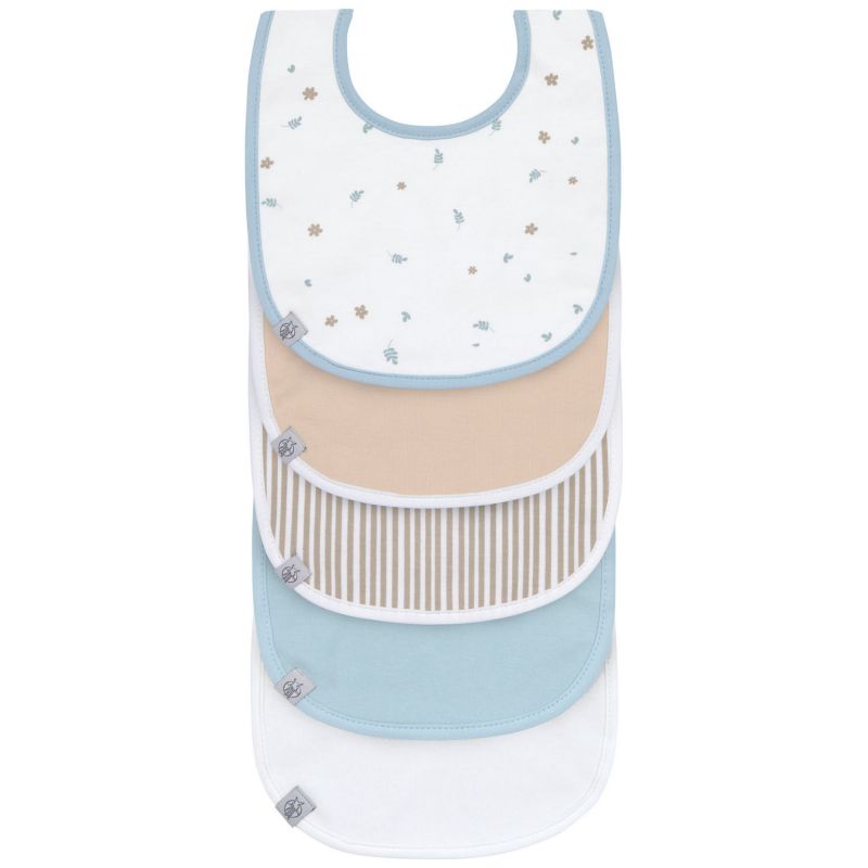Lot de 5 bavoirs éponge Floral Lässig Produit 1