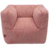 Fauteuil pouf Corduroy Wild Rose - Jollein