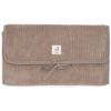 Tapis à langer nomade Cloudy Rib Milky Coffee Jollein Produit 1