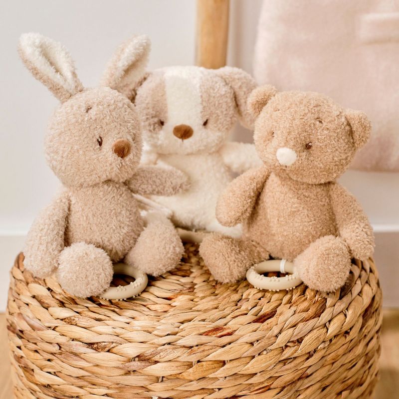 Peluche musicale Teddy Lapin Beige (22 cm) Nattou Ambiance 3