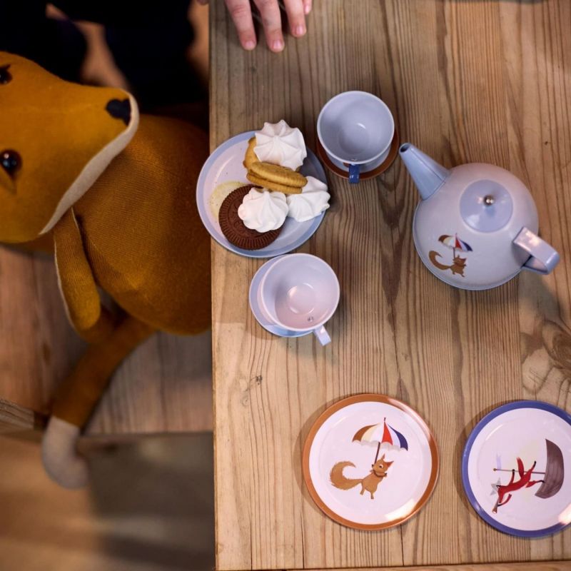 Valisette de jeu Dînette Service à thé Filibabba Ambiance 8