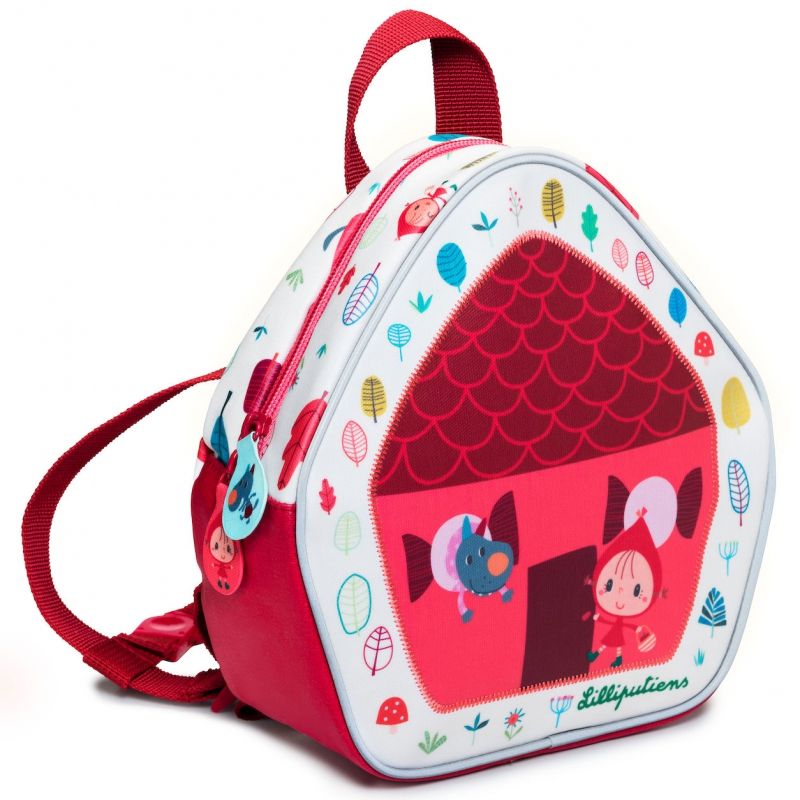 Mini sac à dos Petit Chaperon Rouge (22 x 20 cm) Lilliputiens