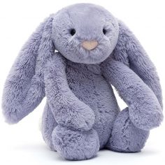 Peluche Bashful Lapin violet (31 cm) - Jellycat