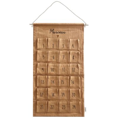 Calendrier de l'avent Gaze Camel (personnalisable) Atelier Wagram