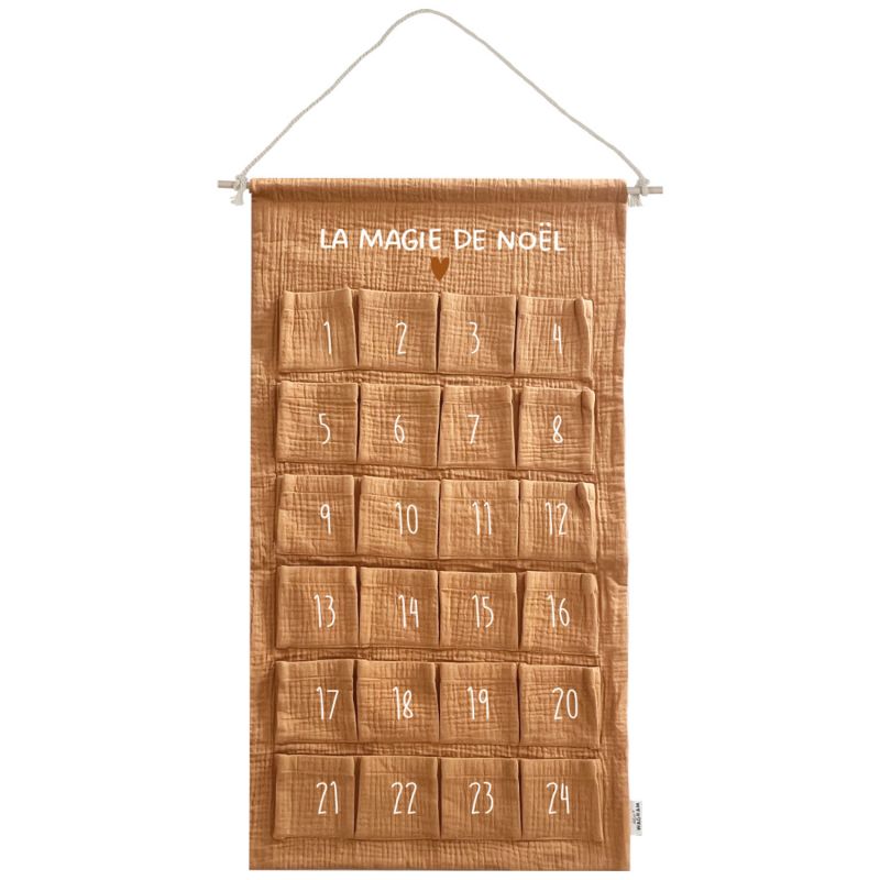 Calendrier de l'avent Gaze Camel (personnalisable) Atelier Wagram Produit 3