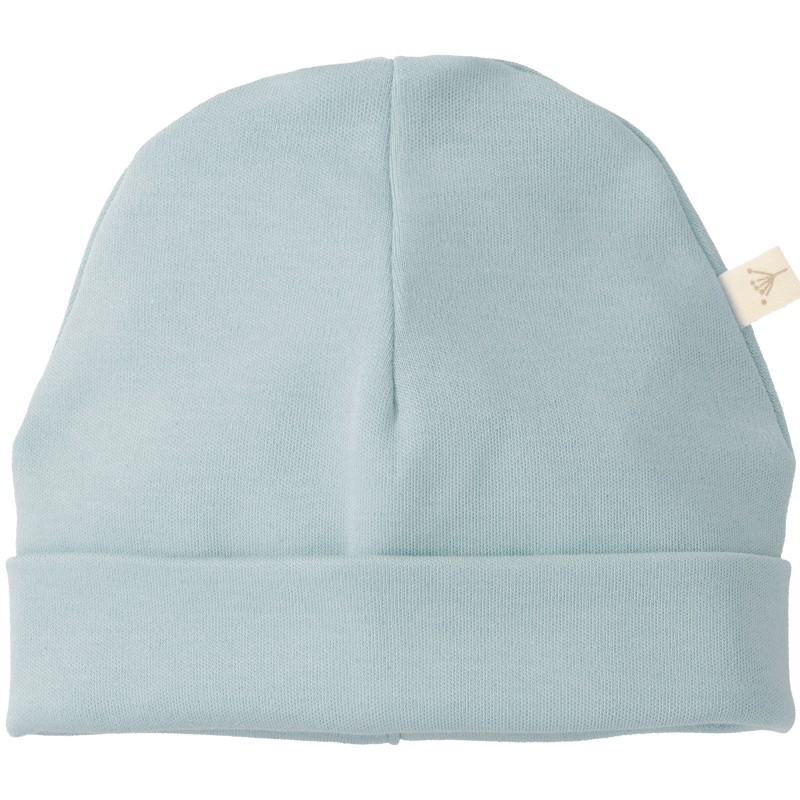 Bonnet de naissance bleu Fresk