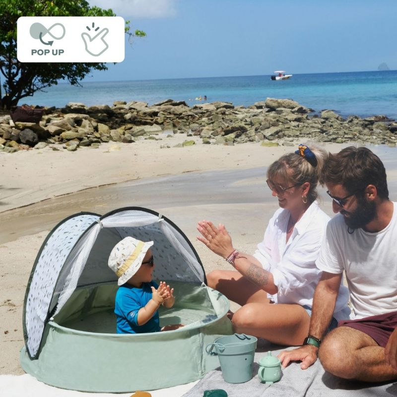 Parc de jeux et tente anti-UV Aquani Provence Babymoov Ambiance 7