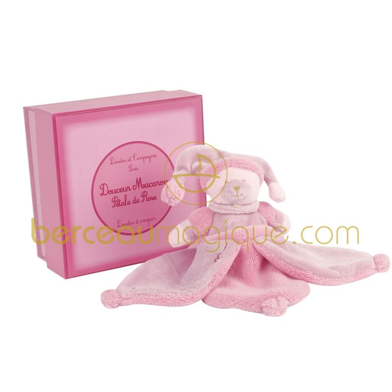 Doudou Pétale de rose (25 cm) Doudou et Compagnie
