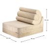 Chauffeuse Flipster Brown Suger velours côtelé Wigiwama Produit 4