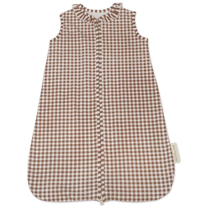 Gigoteuse Été Praliné Vichy Moka TOG 0,5 (1-4 mois) Walking Mum Produit 1