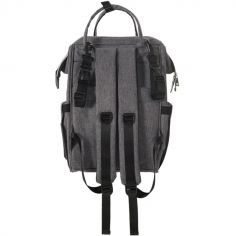 Sac à dos à langer gris