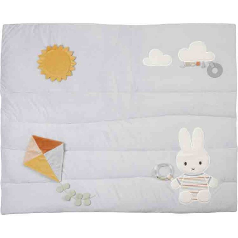 Tapis d'éveil lapin Miffy Vintage Sunny Stripes Little Dutch