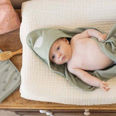 Lot de 2 capes de bain Ours (70 x 70 cm)