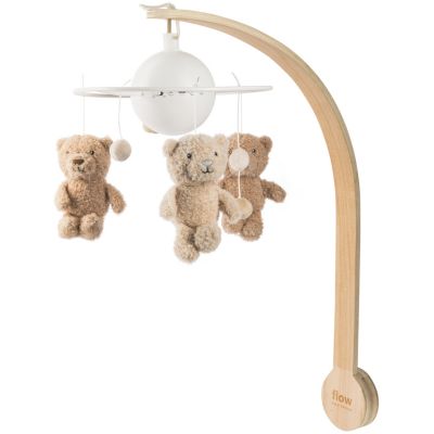 Mobile pour bébé en bois Lou l'ours