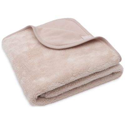 Couverture Basic Sherpa-Jersey Silk Rose (75 x 100 cm) Jollein