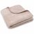 Variation Rose du produit Couverture Basic Sherpa-Jersey Silk Rose (75 x 100 cm) de la marque Jollein