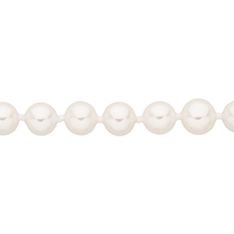 Bracelet de perles de culture blanches 19 cm (or jaune 750°)  Berceau magique bijoux