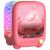 Variation Rose du produit Veilleuse et enceinte sans fil Wavy Light Coral de la marque MOB