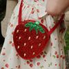 Sac enfant à bandoulière Strawberry  par Konges Slojd