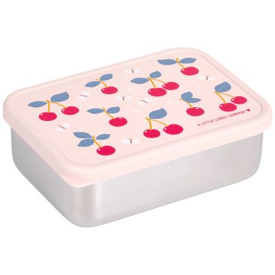 Lunch box en acier inoxydable Cerises