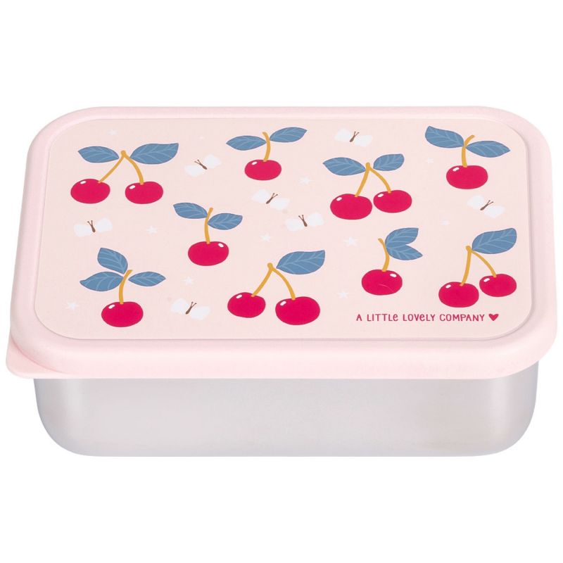 Lunch box en acier inoxydable Cerises A Little Lovely Company Produit 3