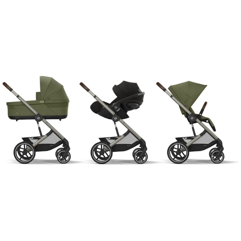 Poussette tout-terrain Balios S Lux Moss Green Cybex Produit 3
