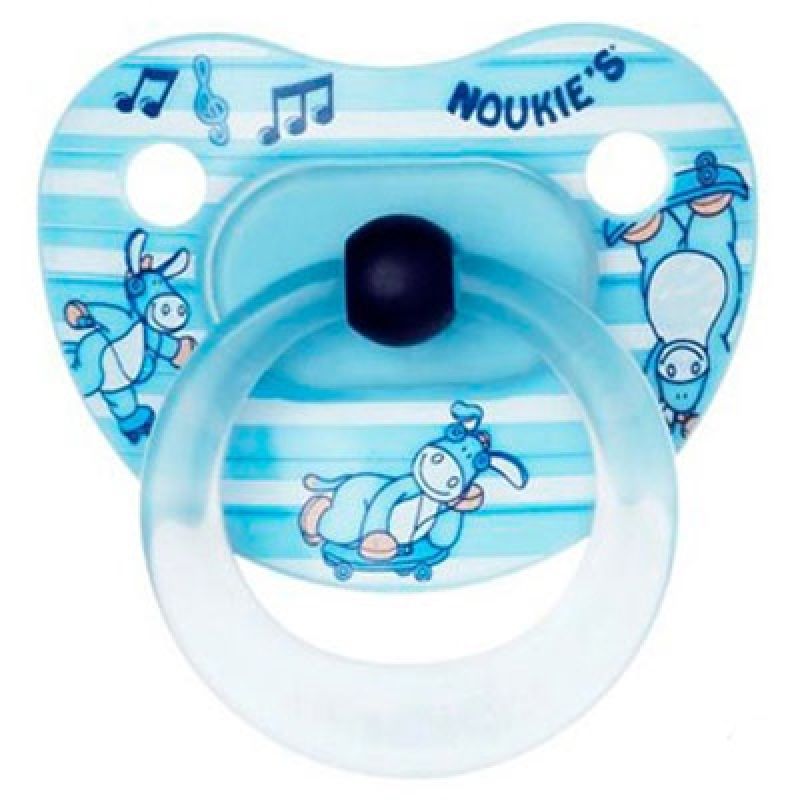 Sucette physiologique en silicone Paco (6-12 mois) Noukie's