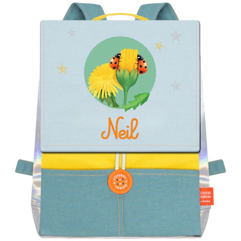 Sac à dos Coccinelle Pissenlit (personnalisable) L'oiseau bateau Produit 1