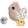 Jouet d'éveil Hide&Seek Clucky Sable Done by Deer Produit 1