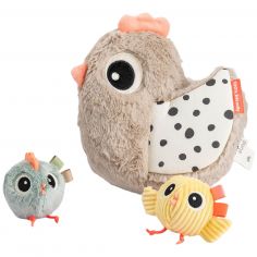 Jouet d'éveil Hide&Seek Clucky Sable - Done by Deer