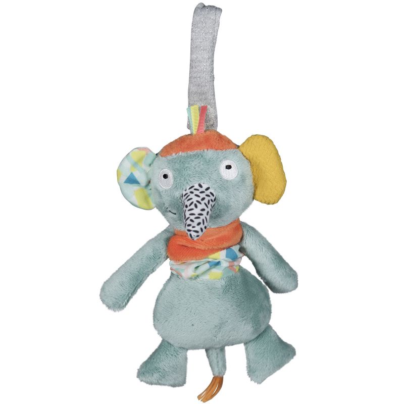 Jouet vibrant à suspendre Ziggy l'éléphant  Jungle Boogie Ebulobo