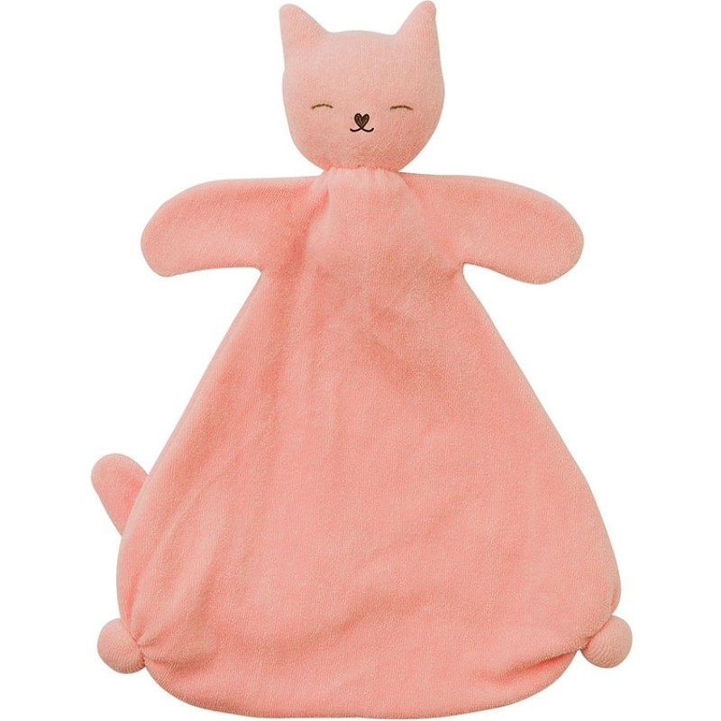 Doudou plat Mila vieux rose Hoppa