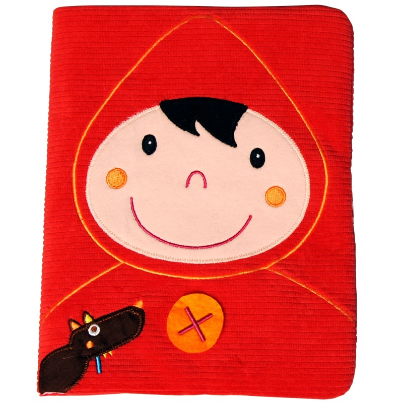 Protège carnet de santé Chaperon Rouge T'es Fou Louloup Ebulobo