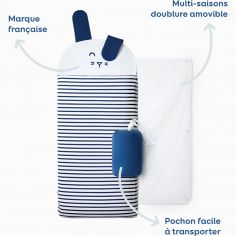 Sac de couchage rayé Lapin - Les petites billes