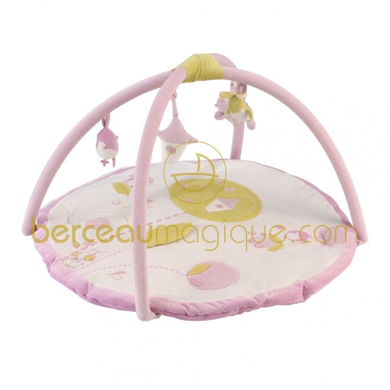Tapis d'éveil rose Amadeus Les Petits