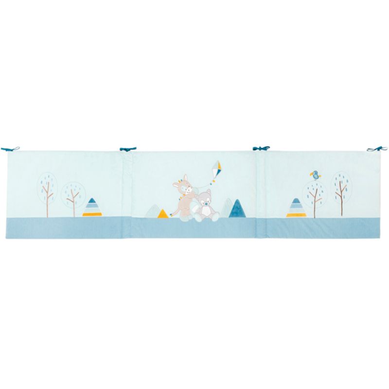Tour de lit Tim & Tiloo (pour lits 60 x 120 cm ou 70 x 140 cm) Nattou
