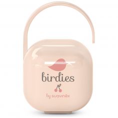 Range sucette duo Birdies Rose - Suavinex