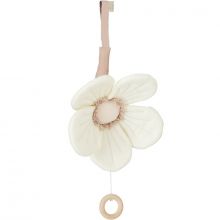 Mobile musical fleur Windflower crème  par Cam Cam Copenhagen