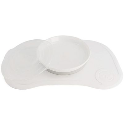 Plateau Click Mat Assiette Blanc Twistshake