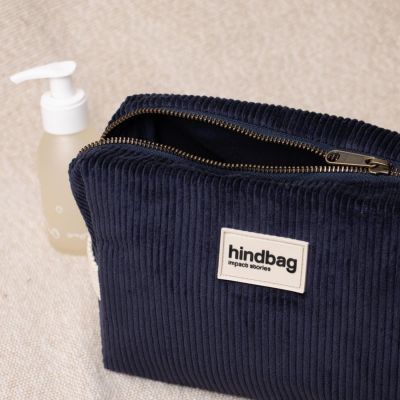 Trousse de toilette Leon Velours Marine