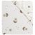 Variation Blanc, vert, gris du produit Drap housse en jersey Over the Moon (40 x 80 cm) de la marque Jollein