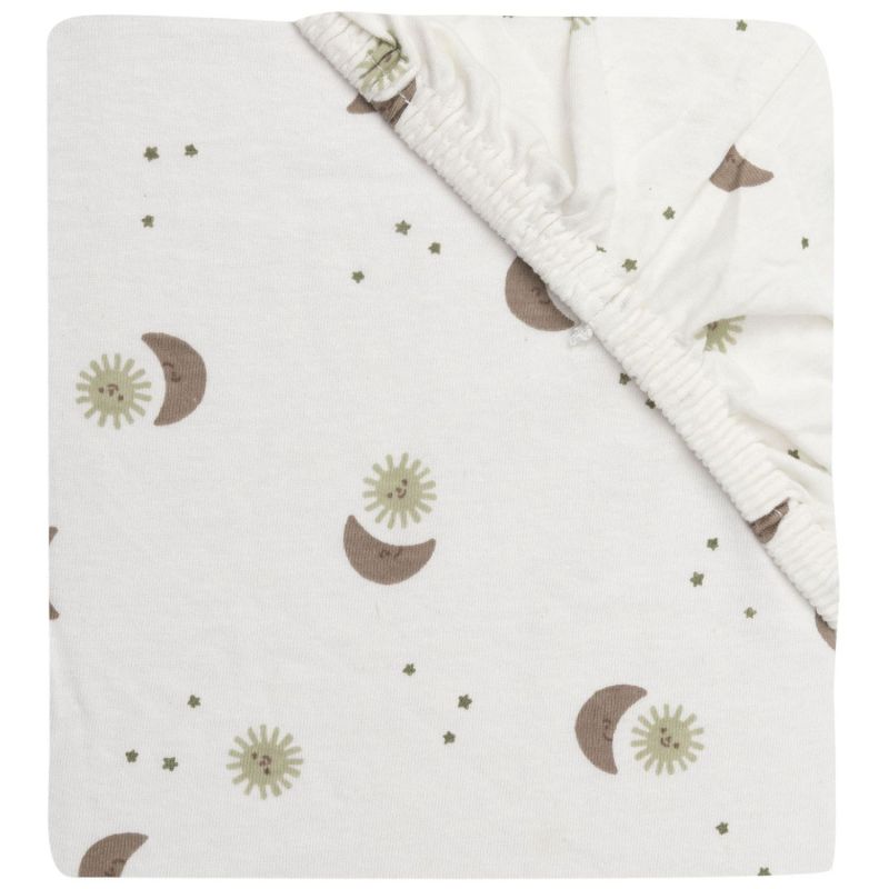 Drap housse en jersey Over the Moon (40 x 80 cm) Jollein Produit 1