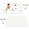 Tapis de jeu réversible 2 en 1 Tiloo Alphabet (180 x 180 cm) Play&Go Produit 3