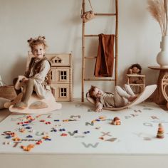 Tapis puzzle 3 en 1 Tiloo Alphabet (180 x 180 cm)